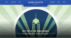 Desktop Screenshot of americanfifthspirits.com