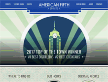 Tablet Screenshot of americanfifthspirits.com